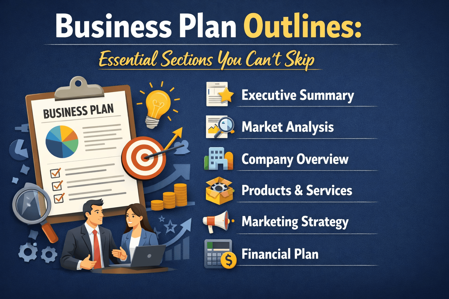 Business Plan Outlines: Essential Sections You Can’t Skip