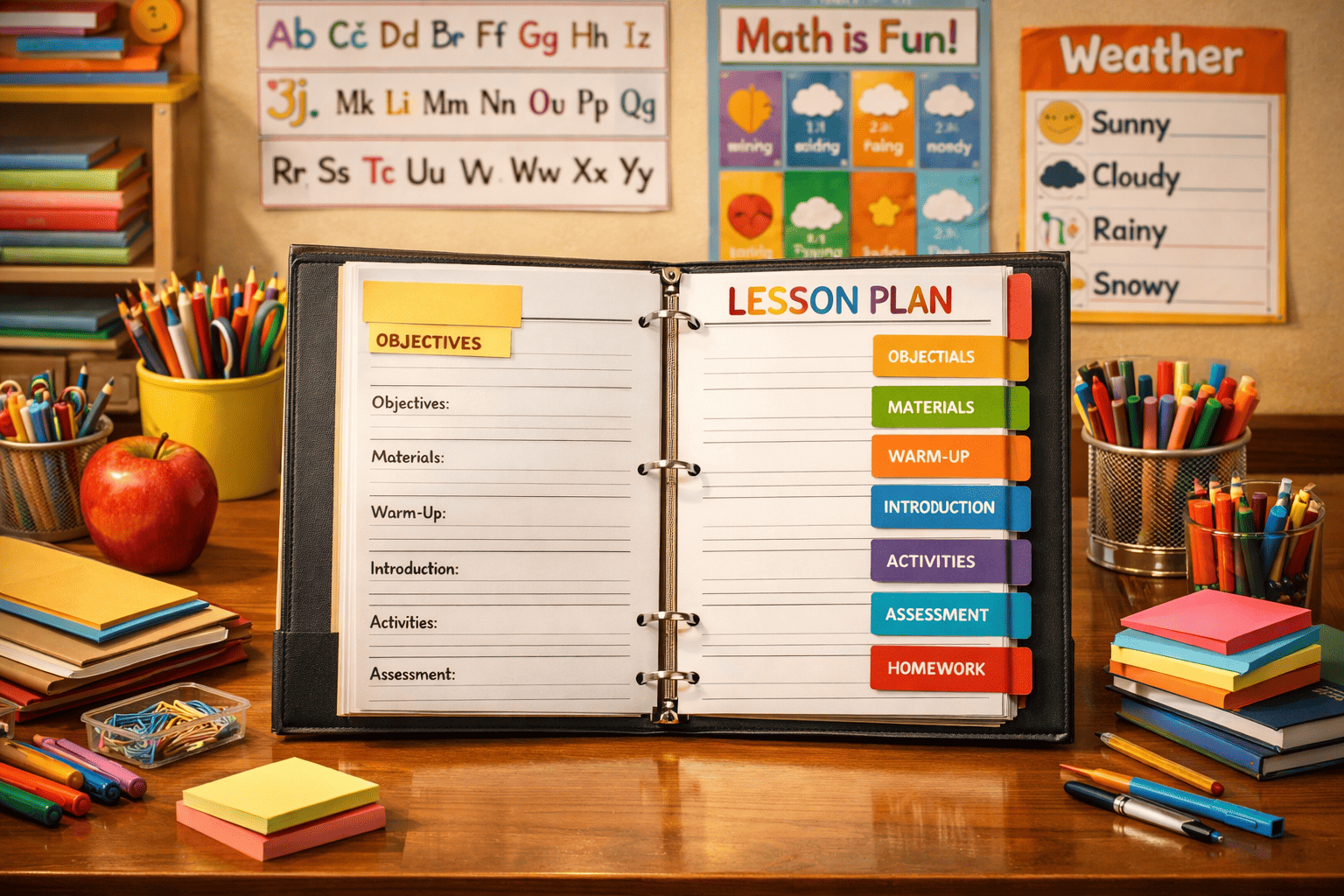 Lesson Plan Outlines: Organizing Teaching Materials Effectively