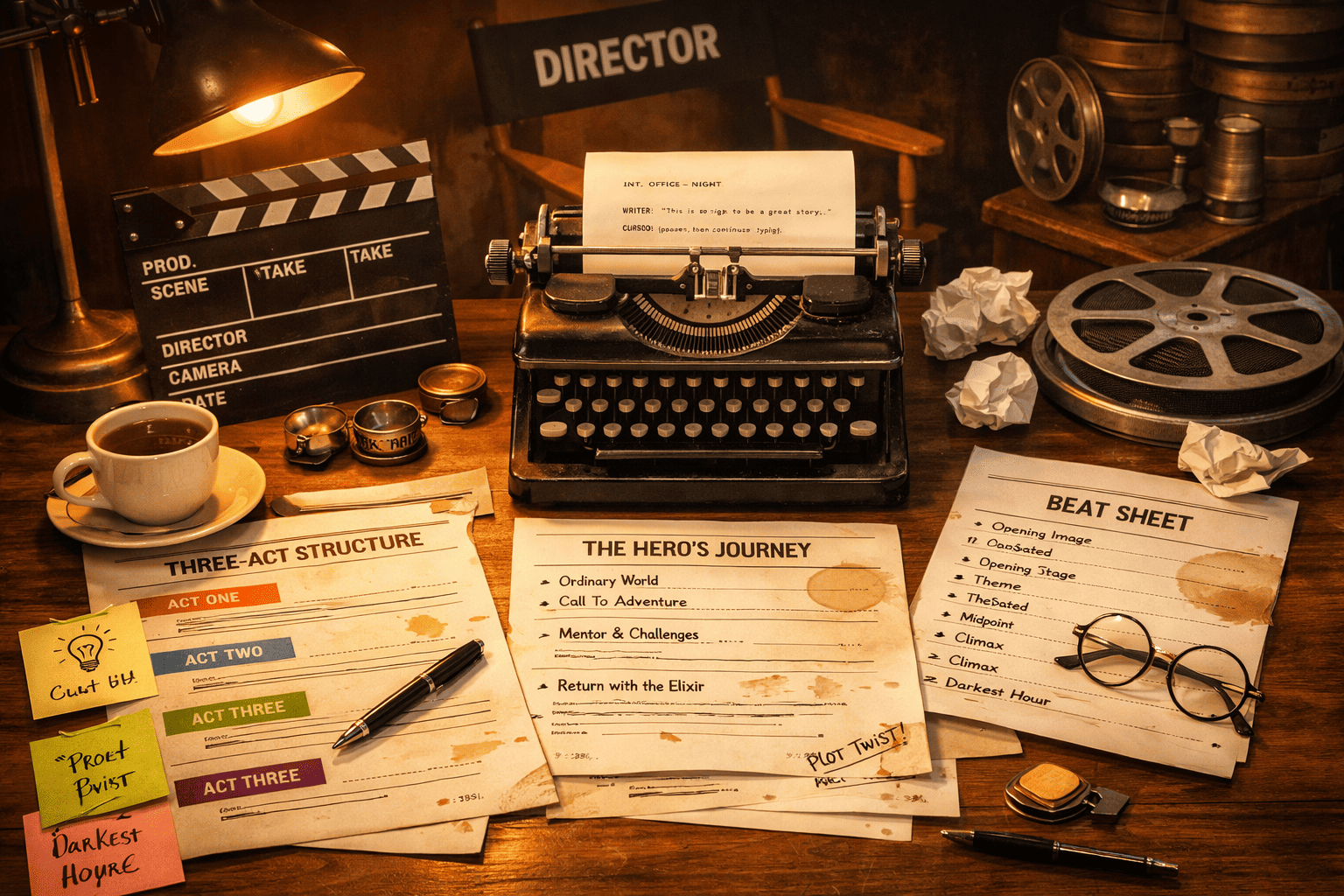 Story Outline Templates for Screenwriters