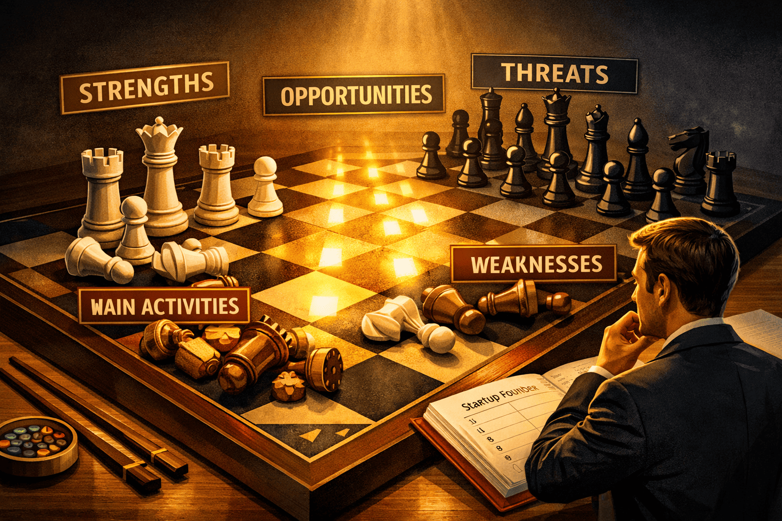 SWOT Analysis Structure for Startups